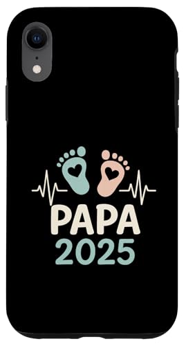 Papa 2025 - Vatertag Geburt Vater Papa Nachwuchs Hülle für iPhone XR von Baby