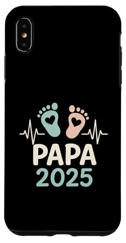 Papa 2025 - Vatertag Geburt Vater Papa Nachwuchs Hülle für iPhone XS Max von Baby