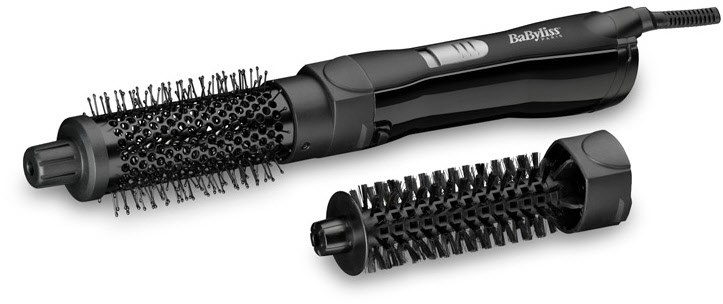 AS82E Shape & Smooth Warmluft-Stylingbürste schwarz von Babyliss