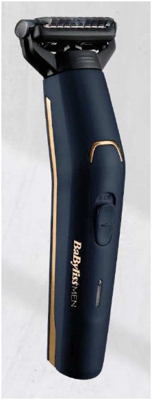 BG120E Body Groomer blau/bronze von Babyliss