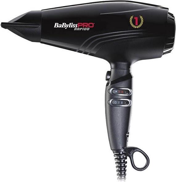 BaByliss Hair Dryer Pro Rapido black Schwarz BAB7000IE (BAB7000IE) von Babyliss