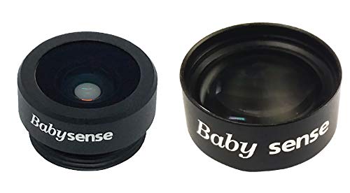 Babysense Lens Pack - Wide Angle and Optical Zoom Lenses for Video Baby Monitors: V24R and V35 (Not suitable for older V24EU/UK Models) von Babysense