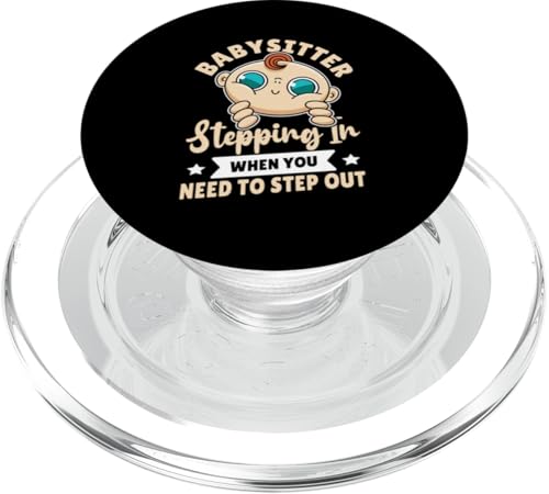 Babysitter - Du kommst rein, wenn du raus musst PopSockets PopGrip für MagSafe Babysitter - Du kommst rein, wenn du raus musst PopSockets PopGrip für MagSafe von Babysitting And Daycare Designs For A Babysitter