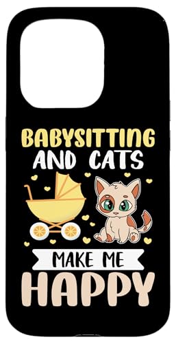 Babysitter: Babysitting und Katzen machen mich glücklich Hülle für iPhone 15 Pro Babysitter: Babysitting und Katzen machen mich glücklich Hülle für iPhone 15 Pro von Babysitting And Daycare Designs For A Babysitter