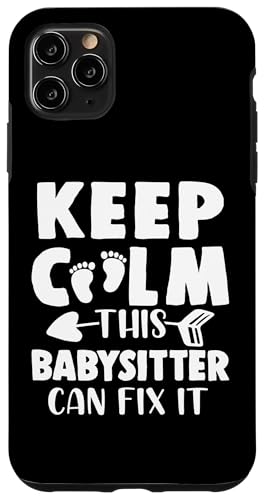 Babysitter: Bleib ruhig, dieser Babysitter kann es reparieren Hülle für iPhone 11 Pro Max Babysitter: Bleib ruhig, dieser Babysitter kann es reparieren Hülle für iPhone 11 Pro Max von Babysitting And Daycare Designs For A Babysitter