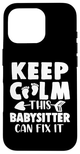 Babysitter: Bleib ruhig, dieser Babysitter kann es reparieren Hülle für iPhone 16 Pro Babysitter: Bleib ruhig, dieser Babysitter kann es reparieren Hülle für iPhone 16 Pro von Babysitting And Daycare Designs For A Babysitter