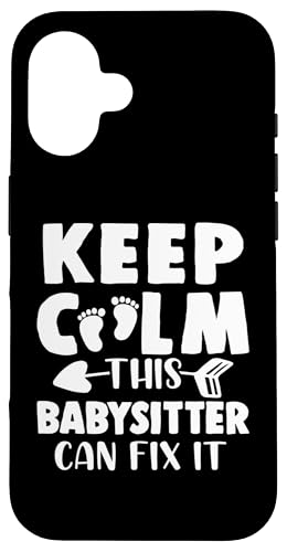 Babysitter: Bleib ruhig, dieser Babysitter kann es reparieren Hülle für iPhone 16 Babysitter: Bleib ruhig, dieser Babysitter kann es reparieren Hülle für iPhone 16 von Babysitting And Daycare Designs For A Babysitter