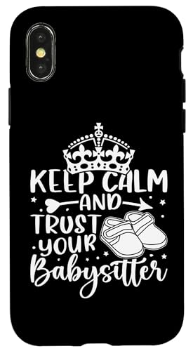Babysitter: Bleib ruhig und vertraue deinem Babysitter Hülle für iPhone X/XS Babysitter: Bleib ruhig und vertraue deinem Babysitter Hülle für iPhone X/XS von Babysitting And Daycare Designs For A Babysitter