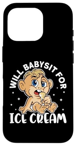 Babysitter: Will Babysit für Eis Hülle für iPhone 16 Pro Babysitter: Will Babysit für Eis Hülle für iPhone 16 Pro von Babysitting And Daycare Designs For A Babysitter