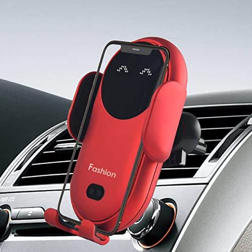 Baceyong Autotelefonhalter Drahtloser Ladeständer Drahtloser Autoladeständer Telefonhalter für 10W Drahtloses Autoladegerät Rot Baceyong Autotelefonhalter Drahtloser Ladeständer Drahtloser Autoladeständer Telefonhalter für 10W Drahtloses Autoladegerät Rot von Baceyong
