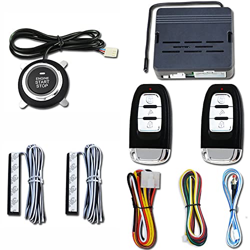 Baceyong Keyless Starter, Remote Starter, Remote Control Lock/Unlock, 12V Car Universal Baceyong Keyless Starter, Remote Starter, Remote Control Lock/Unlock, 12V Car Universal von Baceyong