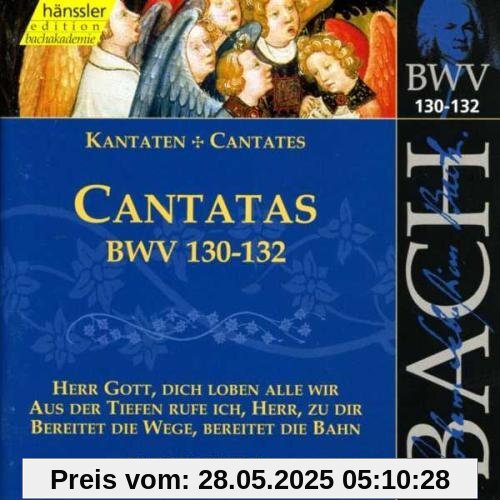 Edition Bachakademie Vol. 41 (Geistliche Kantaten BWV 130-132) von Bach-Collegium Stuttgart