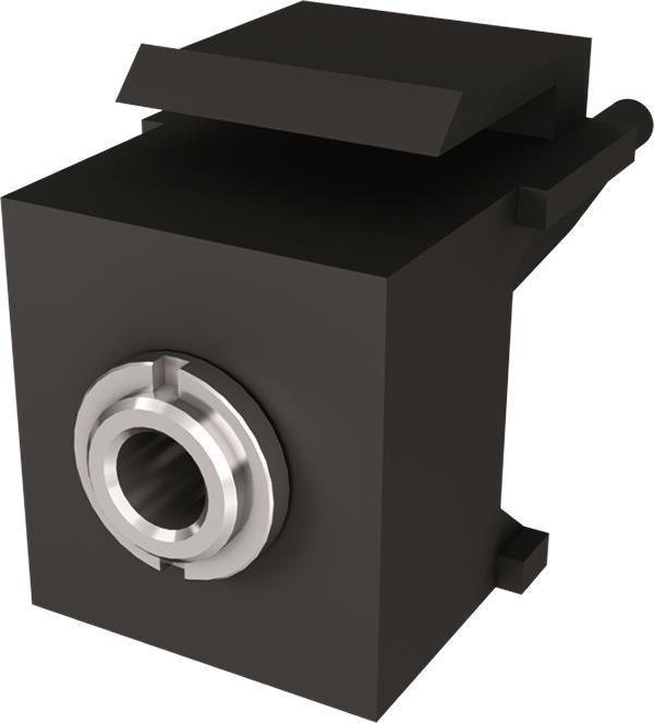 Bachmann Miniklinke 3,5mm 917.157 Keystone schwarz Bachmann Miniklinke 3,5mm 917.157 Keystone schwarz von Bachmann Sales GmbH & Co. KG