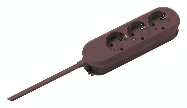 Bachmann Tischsteckdose 3xSchuko 388.471 braun Strom 3m Schuko Bachmann Tischsteckdose 3xSchuko 388.471 braun Strom 3m Schuko von Bachmann Sales GmbH & Co. KG
