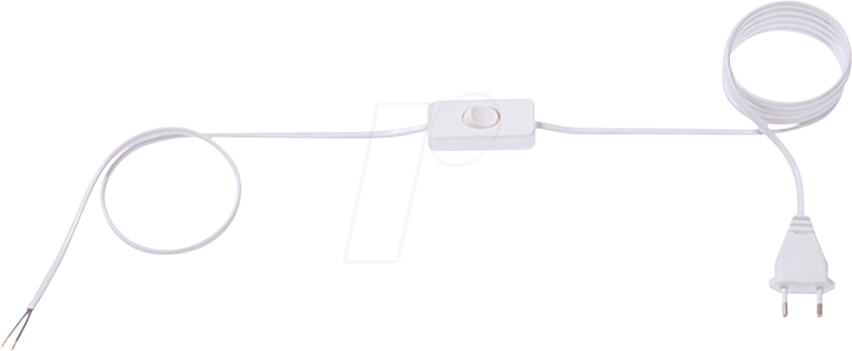 BACH 211.274 - Schnurschalter Eurostecker CEE 7/16, weiß BACH 211.274 - Schnurschalter Eurostecker CEE 7/16, weiß von Bachmann