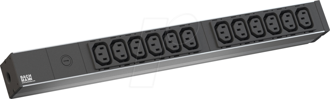 BACH 800.2284 - PDU, 19'', 1HE, 12x C13 von Bachmann