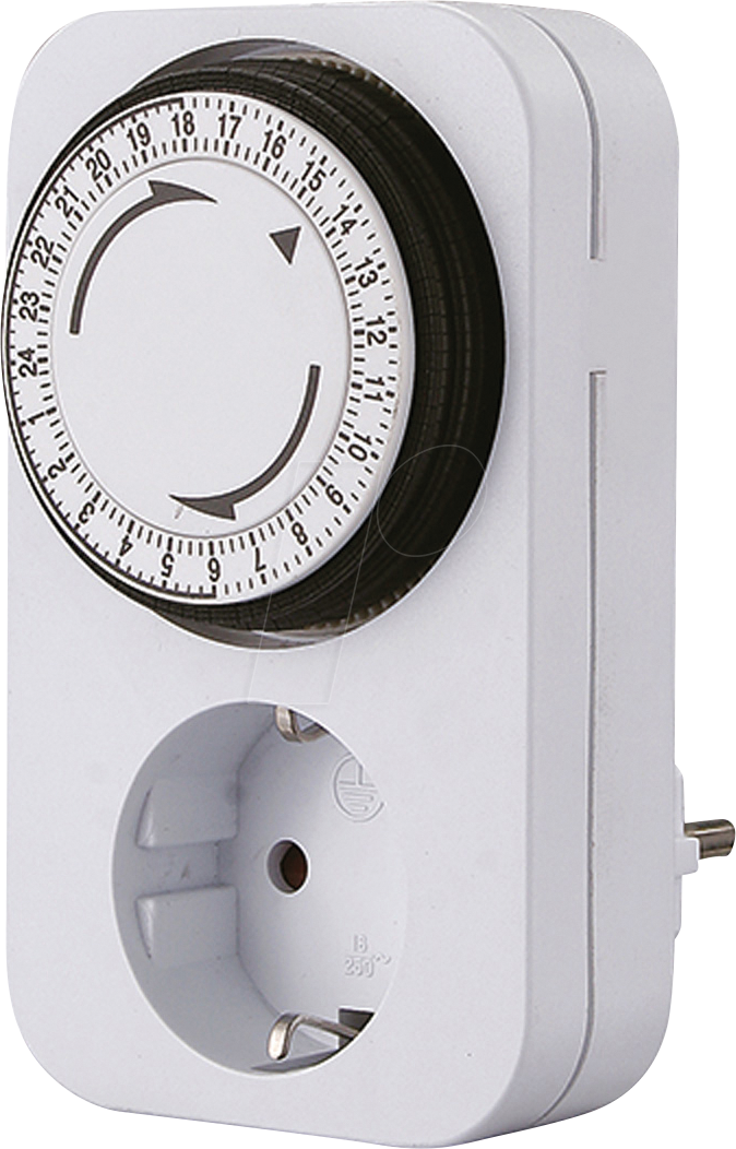 BACH 852.101 - Mechanischer Timer 24h, Mechanischer Timer 24h 1GD/1A-1 weiß BACH 852.101 - Mechanischer Timer 24h, Mechanischer Timer 24h 1GD/1A-1 weiß von Bachmann