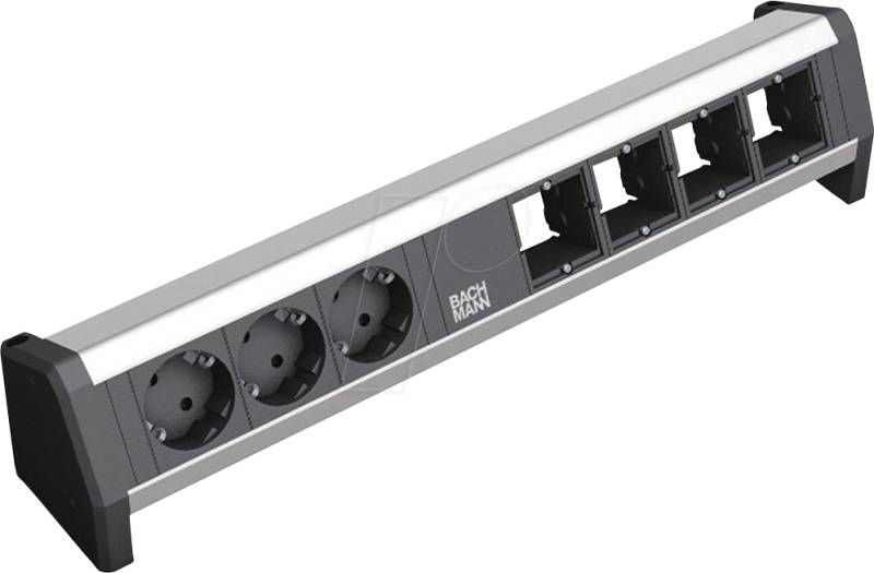 BACH 902.003 - DESK 3x Schutzkontakt 4x ABD GST18 von Bachmann