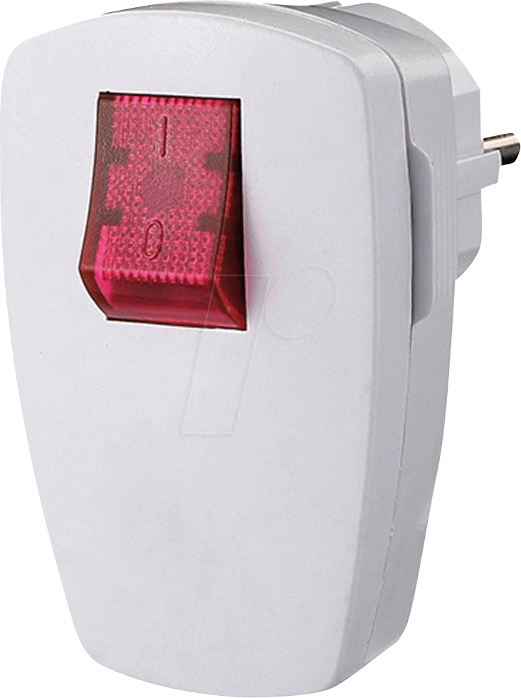 BACH 911.273 - Schutzkontaktstecker Typ EF - CEE 7/7, weiß BACH 911.273 - Schutzkontaktstecker Typ EF - CEE 7/7, weiß von Bachmann