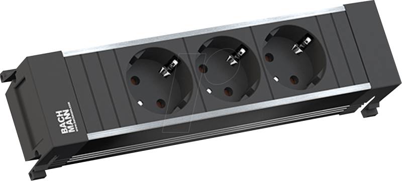 BACH 916.1192 - POWER FRAME Steckdoseneinheiten, 3-fach von Bachmann