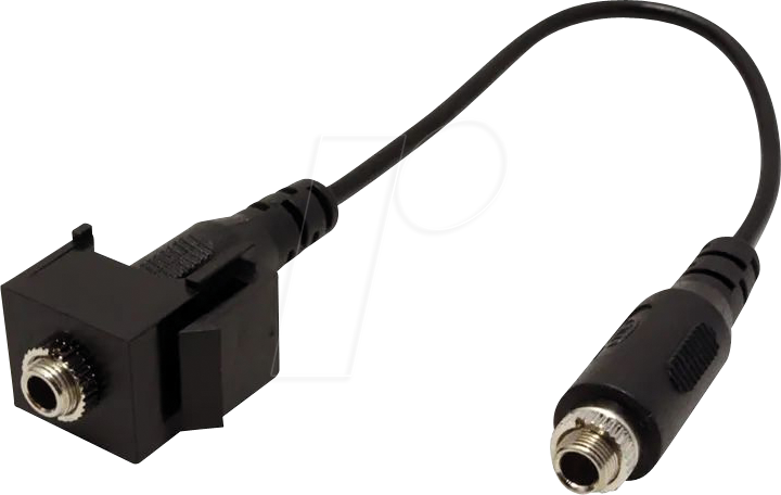 BACH 917.157 - Keystone Modul, Miniklinke 3,5 mm, schwarz BACH 917.157 - Keystone Modul, Miniklinke 3,5 mm, schwarz von Bachmann