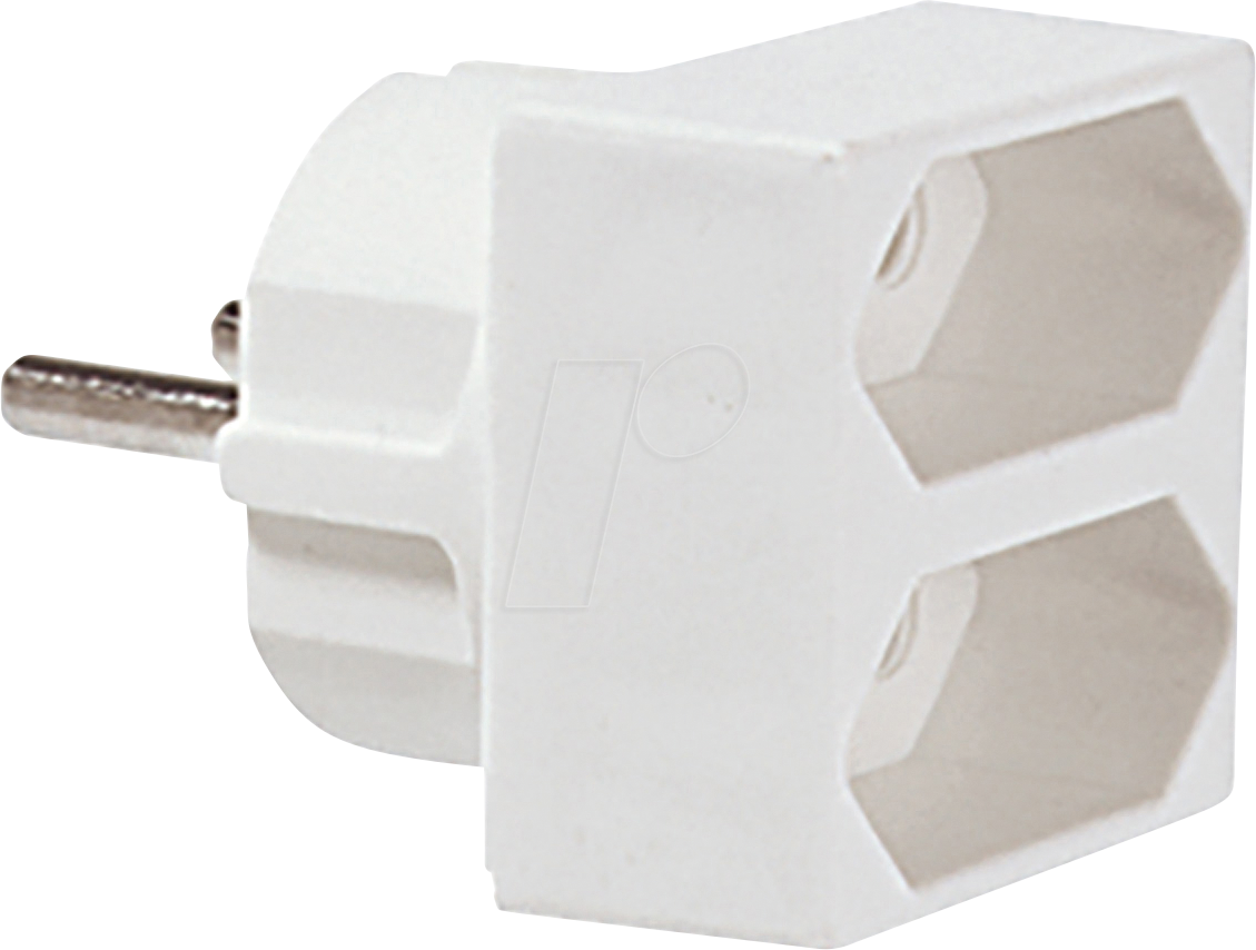 BACH 921.271 - Doppelstecker, 1x Stecker, 2x Buchse BACH 921.271 - Doppelstecker, 1x Stecker, 2x Buchse von Bachmann