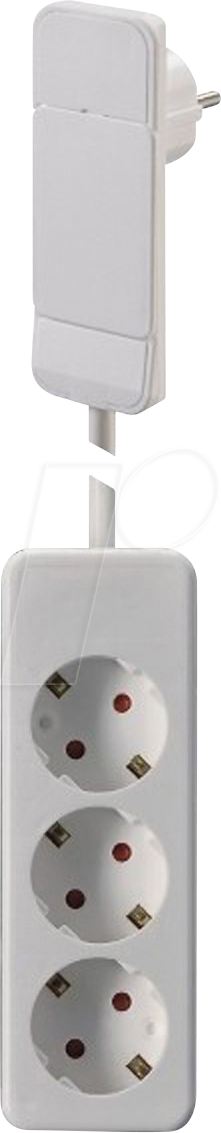 BACH 933.015 - Steckdosenleiste SmartPlug, Typ F - CEE 7/3, 3-fach BACH 933.015 - Steckdosenleiste SmartPlug, Typ F - CEE 7/3, 3-fach von Bachmann