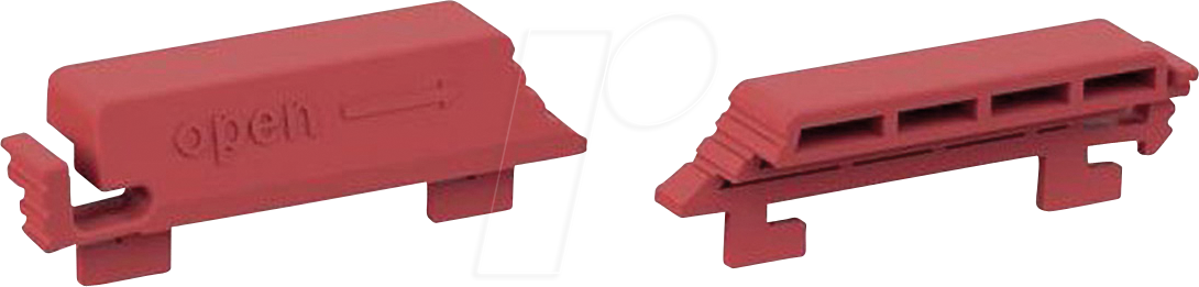 BACH 940.103 - PDU Verriegelungs Clips, für C13, rot, 12 Stück BACH 940.103 - PDU Verriegelungs Clips, für C13, rot, 12 Stück von Bachmann