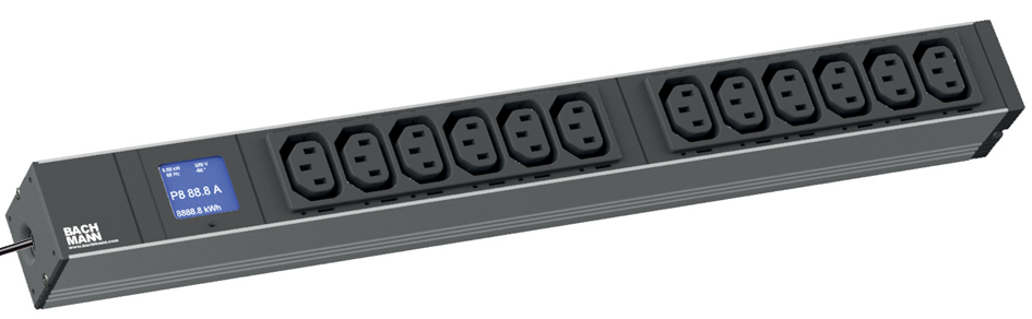 BACHMANN 19, Steckdosenleiste , Bluenet BN0500, , 12-fach BACHMANN 19, Steckdosenleiste , Bluenet BN0500, , 12-fach von Bachmann