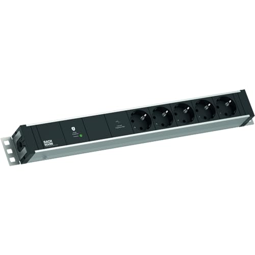 BACHMANN 19" 1,5HE 5xCEE7/3 1xGVS-Plus 2,0m CEE7/7 BACHMANN 19" 1,5HE 5xCEE7/3 1xGVS-Plus 2,0m CEE7/7 von Bachmann