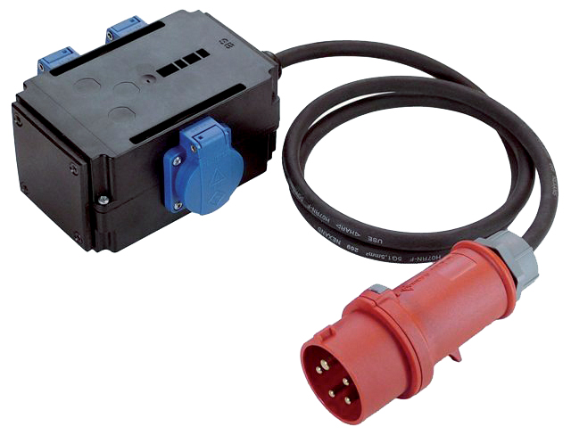 BACHMANN CEE-Adapter, 3-fach, wiederanschließbar BACHMANN CEE-Adapter, 3-fach, wiederanschließbar von Bachmann