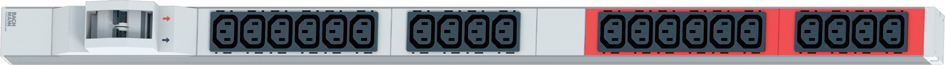 BACHMANN IT Steckdosenleiste, 1 HE, 20-fach, PDU Level BACHMANN IT Steckdosenleiste, 1 HE, 20-fach, PDU Level von Bachmann