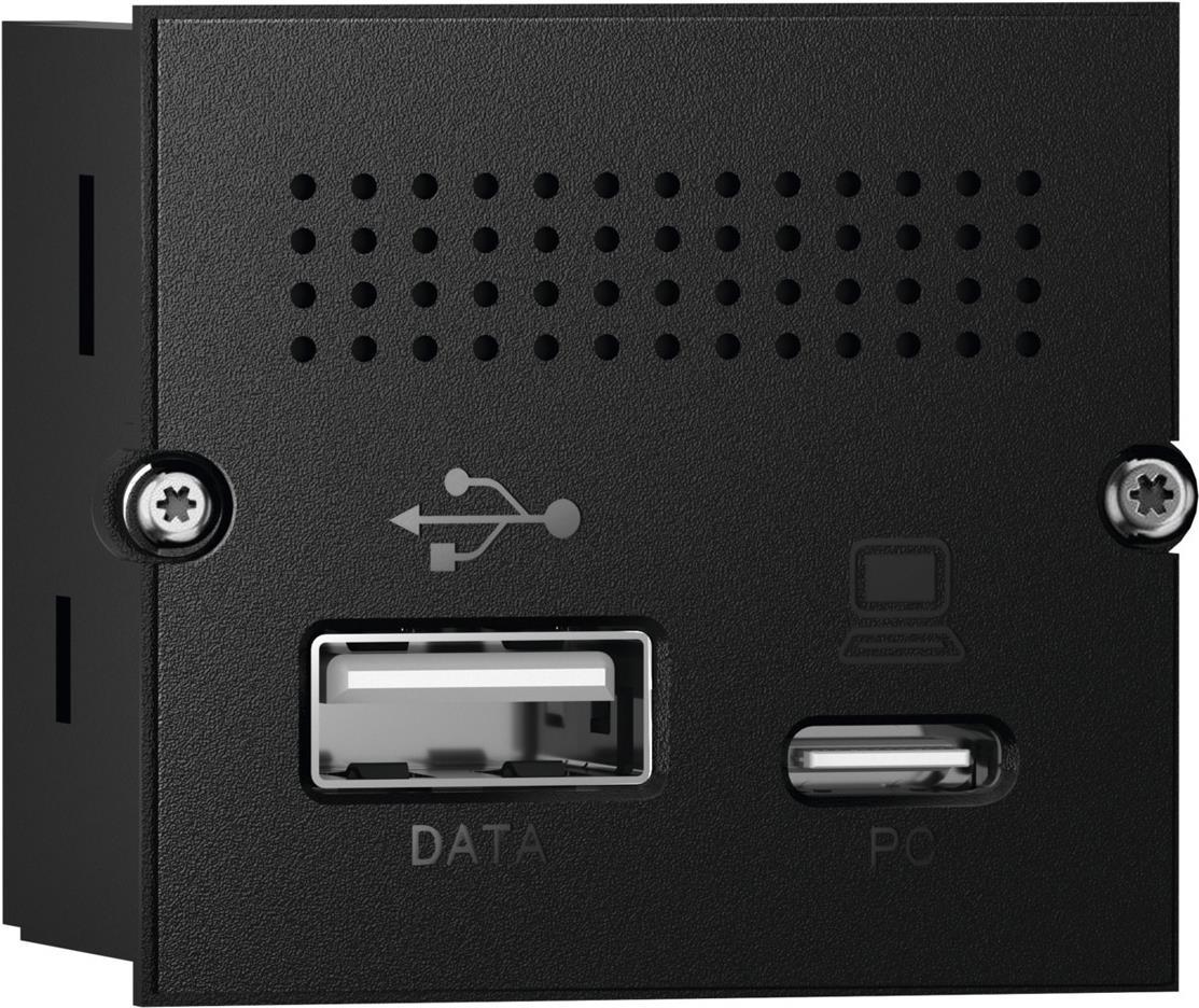 BACHMANN Modul Port Replikator 2xUSB2.0 miniDispalyport 1x USB3 TypeC, PowerDelivery (917.229) von Bachmann