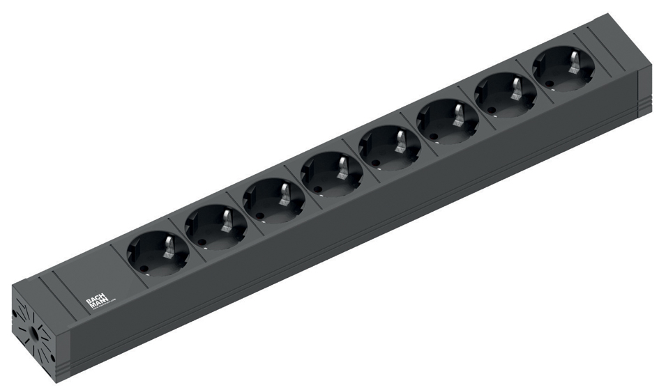 BACHMANN Steckdosenleiste CONNECT LINE, 8-fach BACHMANN Steckdosenleiste CONNECT LINE, 8-fach von Bachmann
