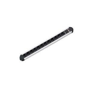 BACHMANN Steckdosenleiste PRIMO CLASSIC ALU, 12-fach mit (330.073) von Bachmann
