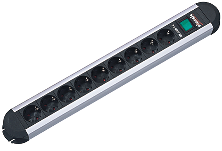 BACHMANN Steckdosenleiste PRIMO CLASSIC ALU, 6-fach BACHMANN Steckdosenleiste PRIMO CLASSIC ALU, 6-fach von Bachmann