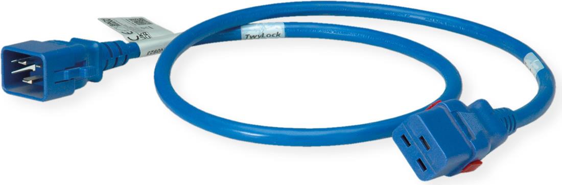BACHMANN TwyLock C20-C19 1.0m blue 16A (BRN0923) von Bachmann