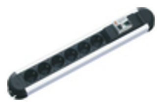 Bachmann 331.035 Steckdosenleiste 6fach FI-Sch. Bachmann 331.035 Steckdosenleiste 6fach FI-Sch. von Bachmann