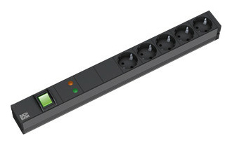 Bachmann 333.537 Steckdosenleiste 19Z 5-fach GVS von Bachmann