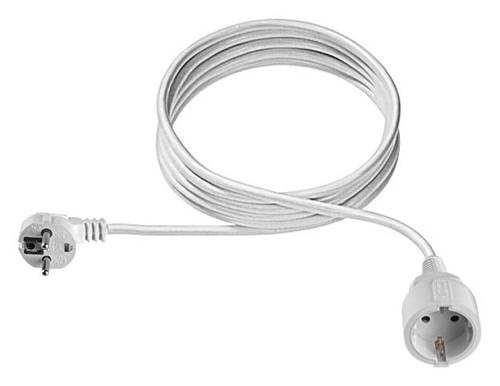 Bachmann 341.200S Strom Verlängerungskabel 16A Weiß 2.00m H05VV-F 3G 1,5mm² Bachmann 341.200S Strom Verlängerungskabel 16A Weiß 2.00m H05VV-F 3G 1,5mm² von Bachmann
