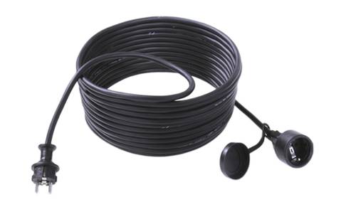 Bachmann 343171 Strom Verlängerungskabel Schwarz 10.00m H07RN-F 3G 1,5mm² Bachmann 343171 Strom Verlängerungskabel Schwarz 10.00m H07RN-F 3G 1,5mm² von Bachmann
