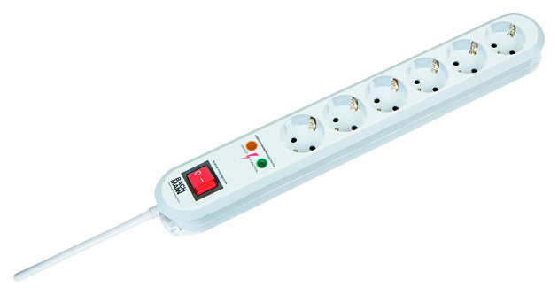 Bachmann 381.2501K Tischsteckdose 6-f ÜSS weiss Bachmann 381.2501K Tischsteckdose 6-f ÜSS weiss von Bachmann