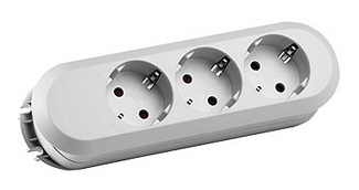 Bachmann 385.270 SMART Steckdosenleisten 3f. weiß Bachmann 385.270 SMART Steckdosenleisten 3f. weiß von Bachmann