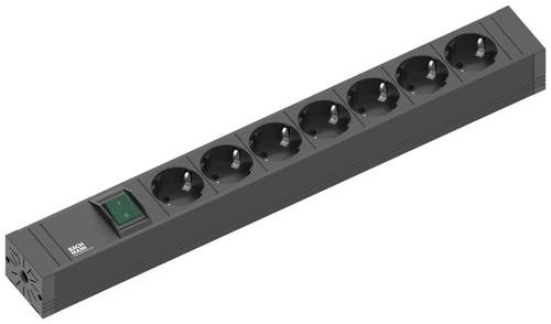 Bachmann 420.0014 Steckdosenleiste mit Schalter Schwarz, Aluminium Schutzkontakt 1St. Bachmann 420.0014 Steckdosenleiste mit Schalter Schwarz, Aluminium Schutzkontakt 1St. von Bachmann