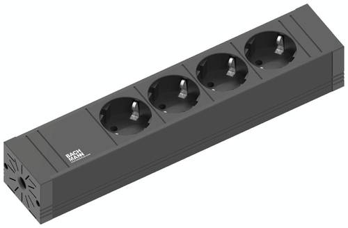 Bachmann 420.0017 Steckdosenleiste Schwarz Schutzkontakt 1St. Bachmann 420.0017 Steckdosenleiste Schwarz Schutzkontakt 1St. von Bachmann