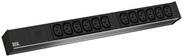 Bachmann IT PDU Basic - Stromverteilungseinheit (Rack - einbaufähig) - Wechselstrom 230 V - 1-phasig - Eingabe, Eingang IEC 60320 C14 - Ausgangsanschlüsse: 12 (power IEC 60320 C13) - 1U - 48,3 cm (19) - 2,0m Schnur - Grau, Silber (800.2284) von Bachmann