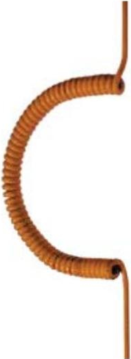 Bachmann 684.881 Stromkabel Orange 5 m (684.881) von Bachmann