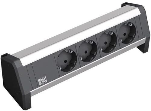 Bachmann 902.0049 DESK Steckdosenl. 4xSchuko, Schwarz Bachmann 902.0049 DESK Steckdosenl. 4xSchuko, Schwarz von Bachmann