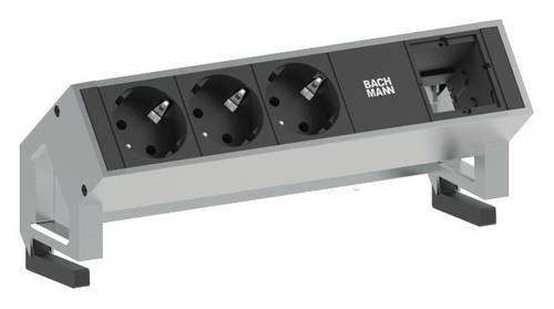 Bachmann 902.403 Steckdosenleiste ohne Schalter Weiß Schutzkontakt Bachmann 902.403 Steckdosenleiste ohne Schalter Weiß Schutzkontakt von Bachmann