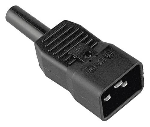 Bachmann 915.175 Kaltgeräte-Steckverbinder Stecker Gesamtpolzahl: 2 16A Schwarz 1St. Bachmann 915.175 Kaltgeräte-Steckverbinder Stecker Gesamtpolzahl: 2 16A Schwarz 1St. von Bachmann